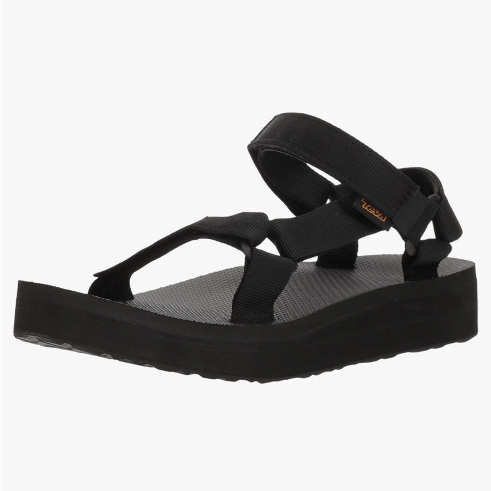 EUC Black Teva Women's Midform Universal Sandal